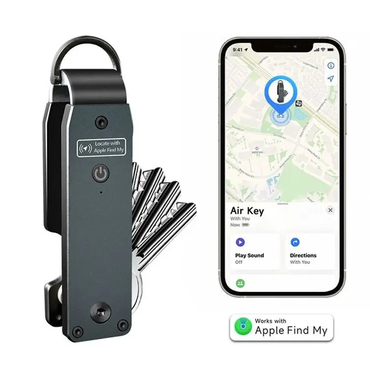 Schlüssel-Organizer mit Apple Find My und iPhone-Ortung